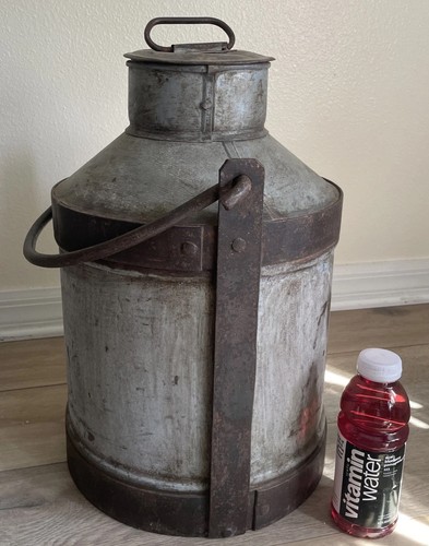 Antique large gal rustic - antique,