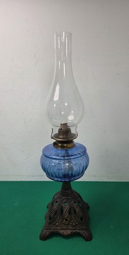 Antique oil lamp - antique,