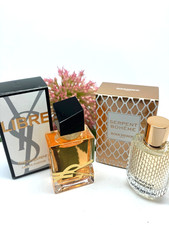 YVES SAINT LAURENT Libre + BOUCHERON Women MINI PERFUME edp Miniature Gift SET