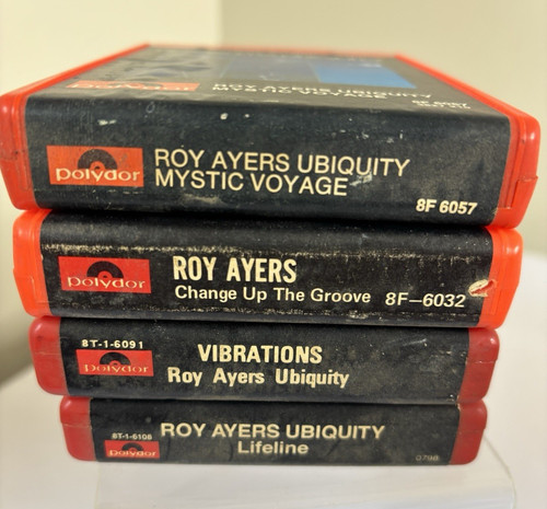 Roy ayers track tape lot - roy, 8-track