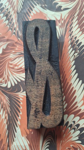 Wooden letterpress printing - ,