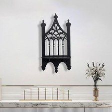 Wooden Wall Candle Sconce