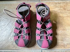 Regatta ladies walking sandal/shoe size uk6, pink & grey, 