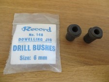 Two Record Drill Bushes for