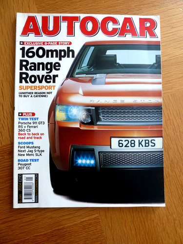 Autocar magazine january 2004 - magazine,