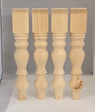 Turned furniture bench legs
