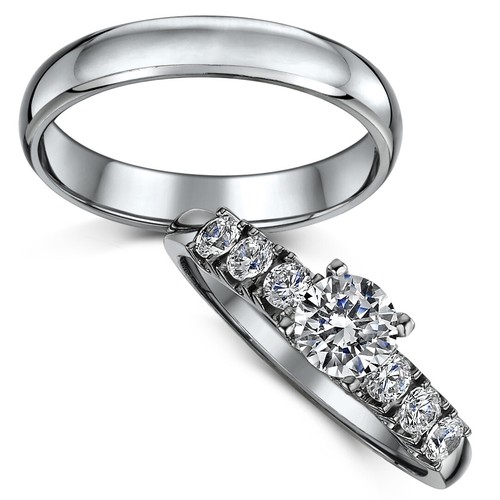 Titanium bridal set - ''titanium, set''