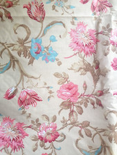 Laura Ashley new vintage Rosalind fabric linen union 1990 10 yards