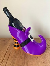 Sculpted Witch Shoe Wine