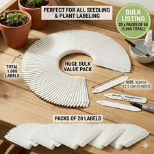 1000 Bulk Plant Labels |