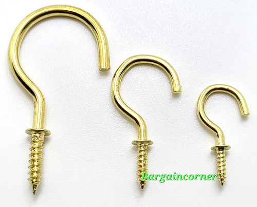 Golden cup hook eye - cup, picture