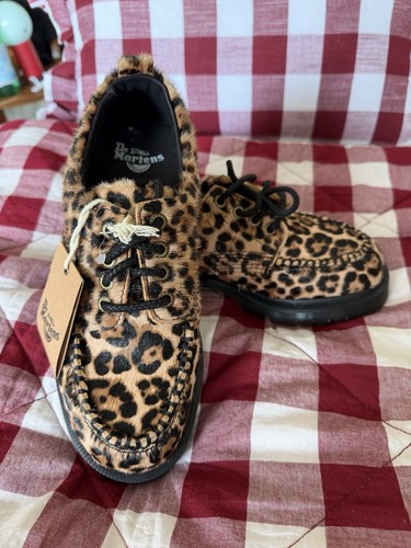 Martens leopard print pony - print,