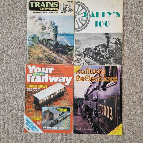 Vintage railway magazines - vintage,