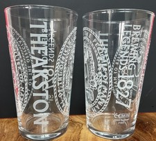  2 x Brand New Theakston M25  Pint Glass