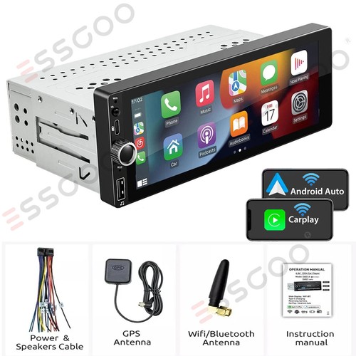 Single din car - single, wireless