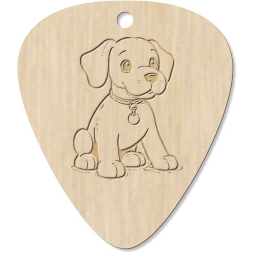 Puppy dog guitar - 'puppy, picks