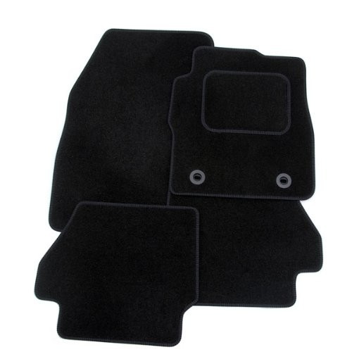 Black tailored car mats for - tailored,