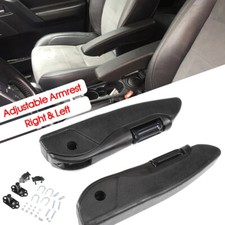 Universal Truck Seat Armrest Pair Kit Adjustable Arm Rest for Car RV Boat Van UK