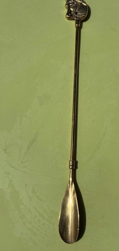 Vintage solid brass horse head - solid,