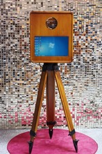 Hire Rent Vintage, Wooden Photo booth For Weddings, Parties, Birthdays, Events