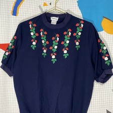 Vintage 80s Strawberry Shirt