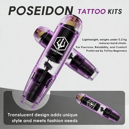 Wireless tattoo pen kit - tattoo, with