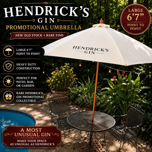 Hendrick gin patio - hendrick’s,