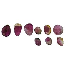 Natural faceted watermelon - faceted,