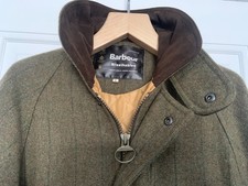 Barbour Derby Tweed  Mens Size Small Wool Jacket