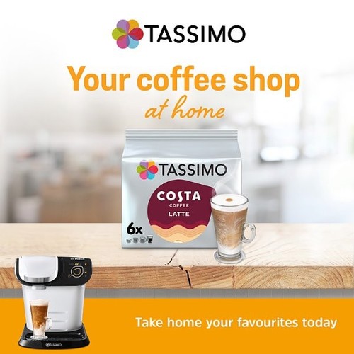 Tassimo costa latte coffee - tassimo,