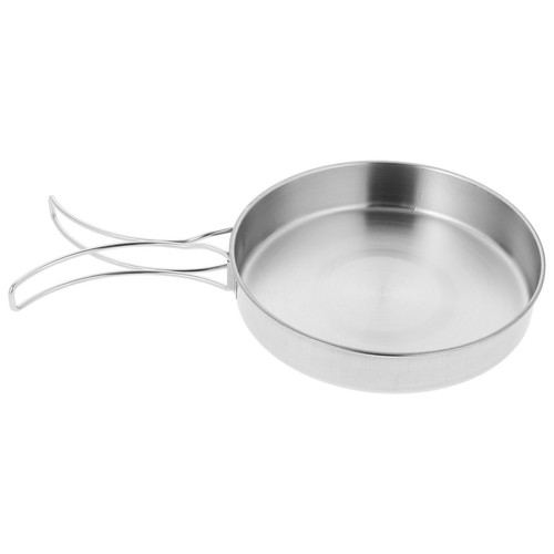 Portable pan travel stainless - travel,