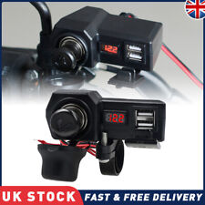 12V Motorbike Motorcycle USB Charger Power Adapter Socket Phone GPS Waterproof