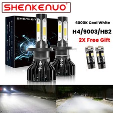 4-sides For Renault Trafic Headlight 2001-2014 Xenon White Led Side Light Bulbs