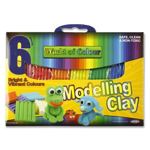 Modelling clay assorted - modelling, 6