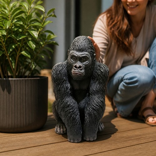 Silverback gorilla garden - silverback,