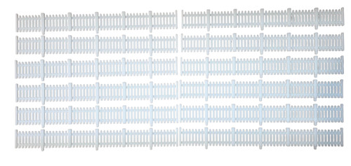 Gauge picket fencing 3d - oo,