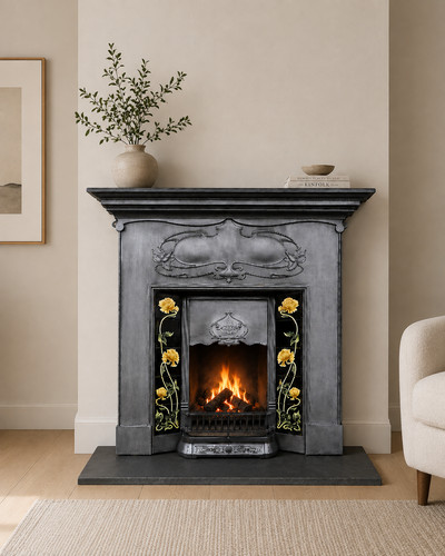 Art nouveau cast iron - art,