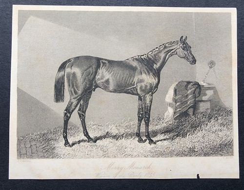 Antique 1845 print - 1845,