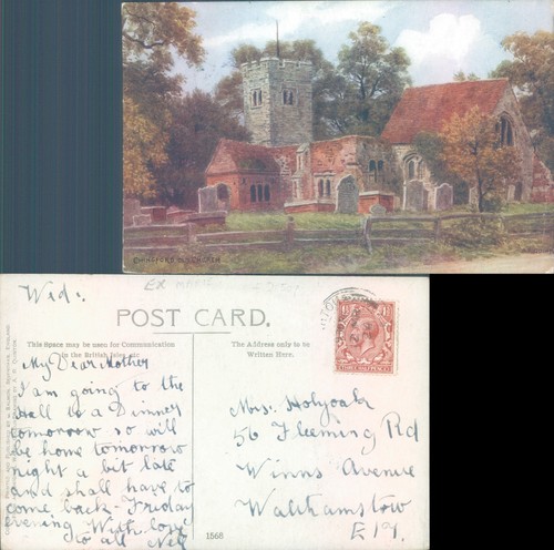 Chingford old church essex - chingford,