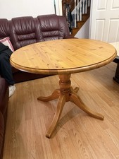 Restored Solid Pine Round
