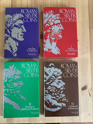 Roman silver coins volumes - roman,