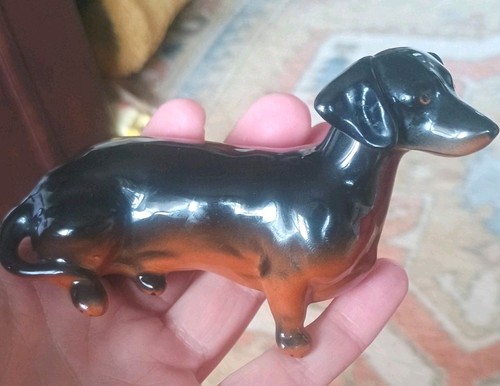 Vintage beswick black tan - beswick, &