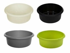 Plastic Large Round Bowl Washing Up Basin Sink Tidy Kitchen 8 Litres New