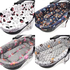Premium 100% Cotton Gondola Liner – Cushioned Pram Insert for Baby Carrycot