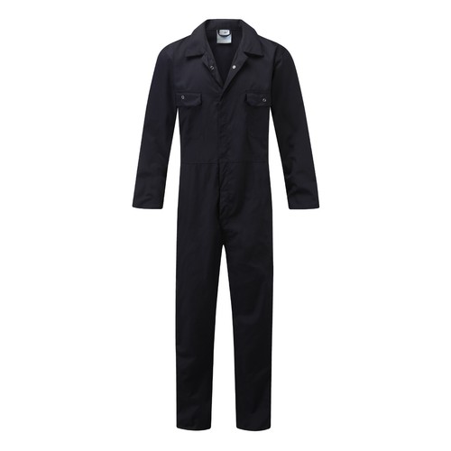 Ladies stud front - front, boilersuit