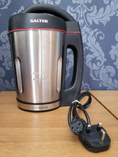 Salter EK1548 Healthy Soup Maker Stainless Steel 1.6L 1160W Puree, Chunky, Blend
