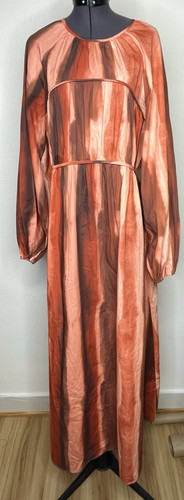 Maxi dress puff long - maxi, sleeve