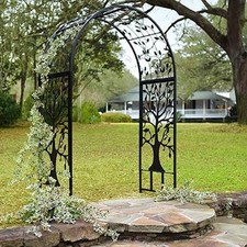 HG Outdoor Garden Arch Plant Climbing Rack Trellis For Party Wedding Ceremony De