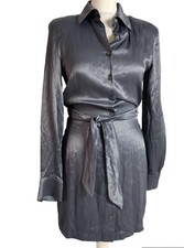 BNWT Zara shirt dress platinum