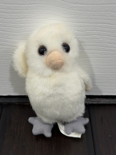Owl babies white - white, plush